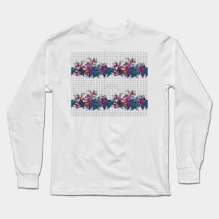 Abstract flowers Long Sleeve T-Shirt